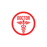Medical Safety Sign for Doctors on Board